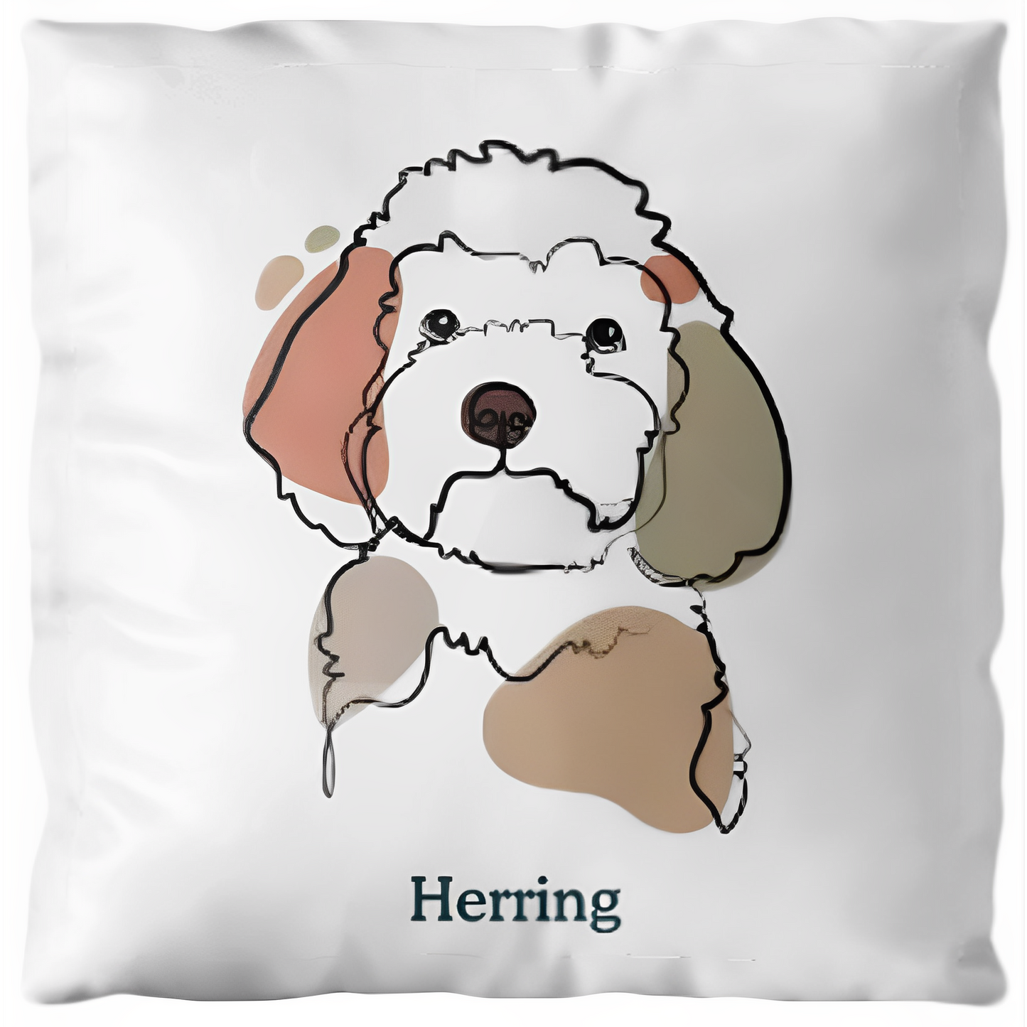 Line Art - Satinpude